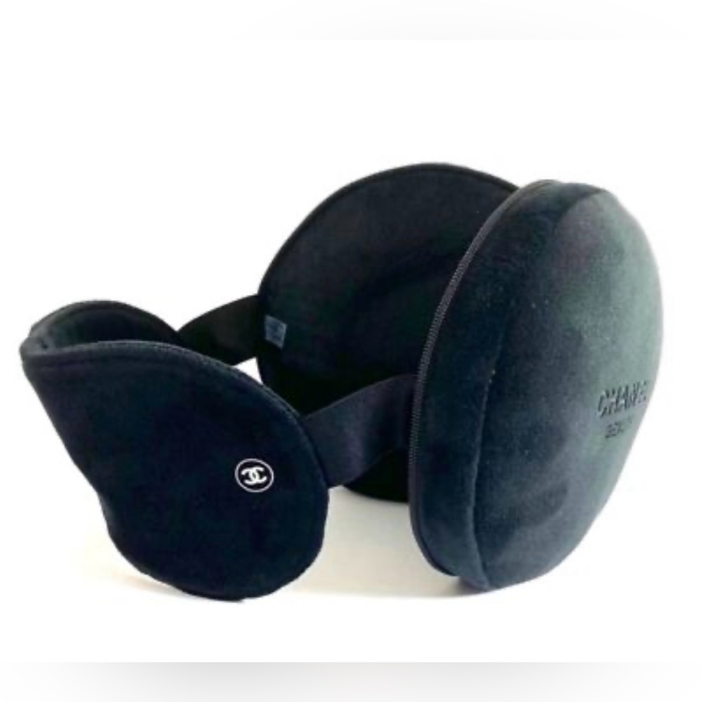 CHANEL Travel Pillow Sleep Mask Set NWB